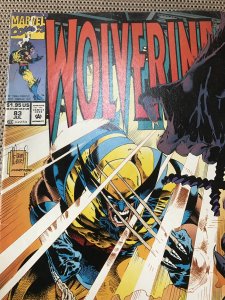 WOLVERINE #83 Newsstand : Marvel comics July 1994 Fn+; Andy Kubert cover