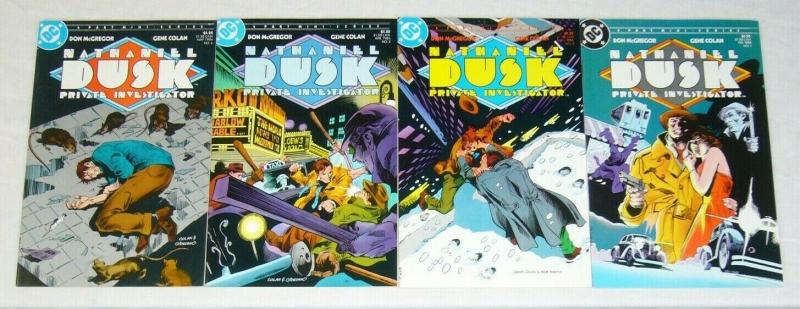 Nathaniel Dusk, Private Investigator #1-4 VF/NM complete series DON MCGREGOR 2 3