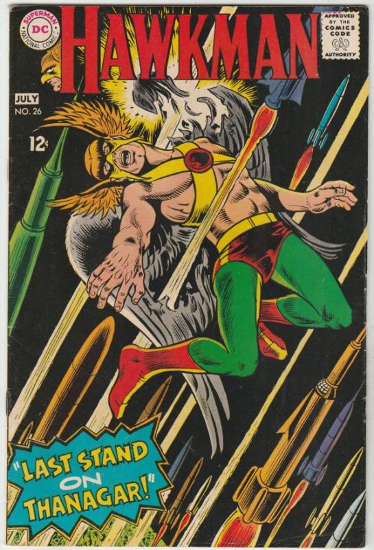 Hawkman #26 (Jul-68) VF+ High-Grade Hawkman