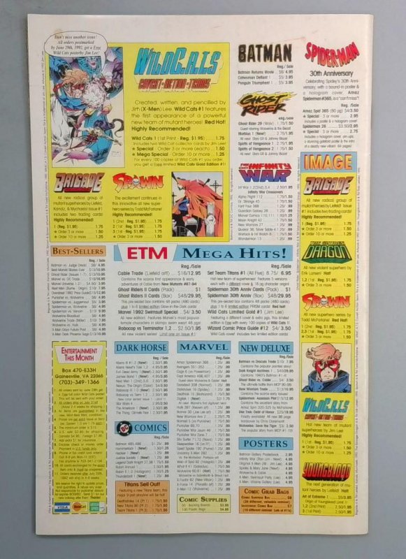 Spawn #1, Image, 1992 LN1