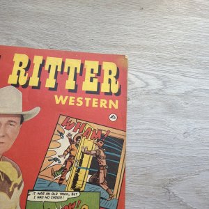 Tex Ritter Western #15 1953 Fawcett