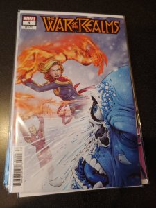 WAR OF THE REALMS #1 VARIANT CHISTOPHER ART MARVEL