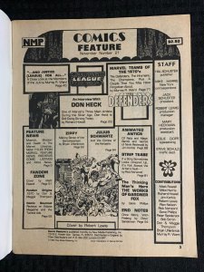 1982 COMICS FEATURE Magazine #21 VG/FN 5.0 Don Heck / The Defenders