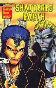 Shattered Earth #4 VG ; Eternity | low grade comic Ex-Mutants Universe