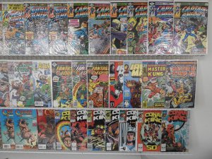 Huge Lot of 120+ Comics W/ Kull, Captain America, Master of Kung Fu! Avg. FN/VF