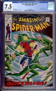 Amazing Spider-Man #71 (Marvel, 1969) CGC 7.5