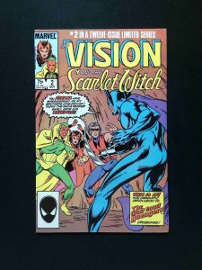 Vision and the Scarlet Witch #2 (2ND SERIES) MARVEL Comics 1985 VF+