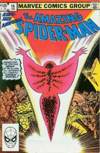 Amazing Spider-Man, The Annual #16 FN ; Marvel | 1982 Captain Marvel