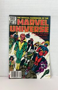 The Official Handbook of the Marvel Universe #13 (1984)