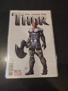 THE UNWORTHY THOR #2 Variant Cover Near MInt