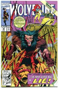 WOLVERINE #49, Marc Silvestri, 1988,  Sabretooth, NM+, more in store