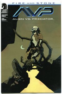 ALIENS vs PREDATOR #1 Fire and Stone, VF/NM, Variant, 2014, more AvP in store