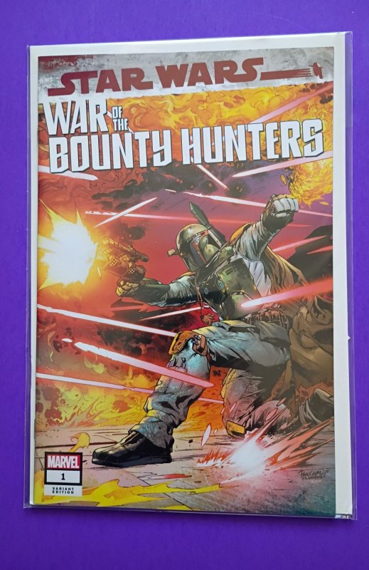 Star Wars: War of the Bounty Hunters #1 Pagulayan Cover A (2021)