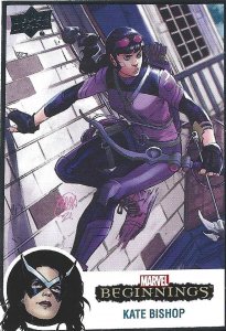 2022 Marvel Beginnings Vol 2 Series 1 #148 Kate Bishop