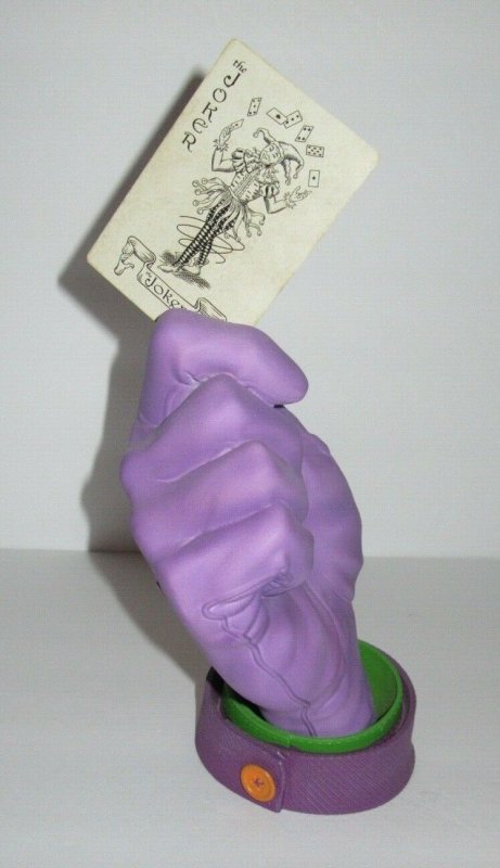 Joker Calling Card Life Size Hand Statue 2017 Cryptozoic Entertainment Ltd Ed