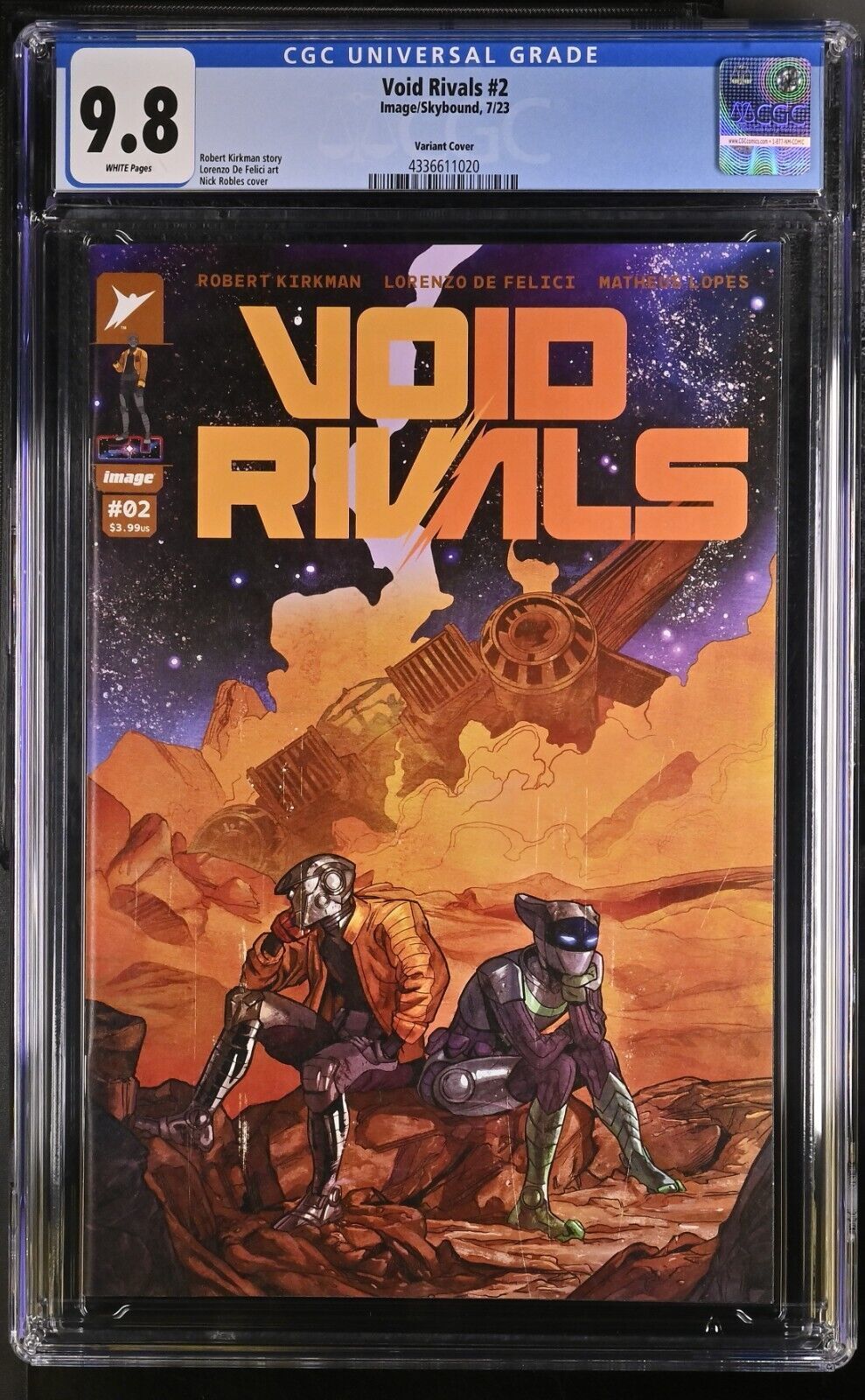 Void Rivals #2 CGC 9.8 Nick Robles Variant Cover Image 2023 ...