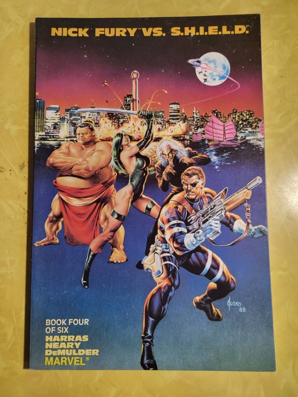 Nick Fury vs. S.H.I.E.L.D. #1 through 6 (1988) Complete