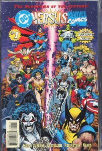 DC Versus Marvel/Marvel Versus DC #1 (1996) Superman
