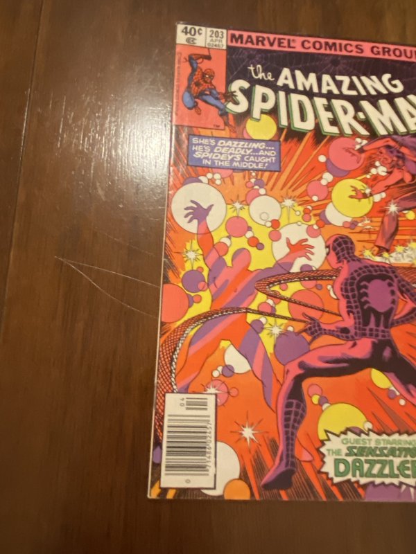 The Amazing Spider-Man #203 (1980) Dazzler app