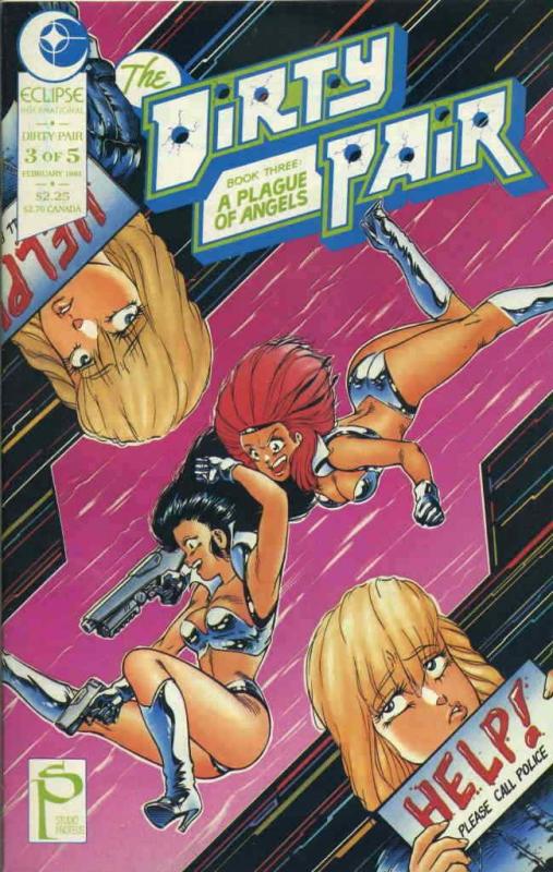 Dirty Pair III #3 VF/NM; Eclipse | save on shipping - details inside