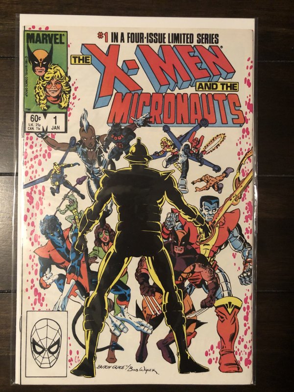 X-men and the Micronauts #1-4 complete