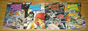 Dirty Pair #1-4 VF/NM complete series ADAM WARREN 1988 studio proteus eclipse