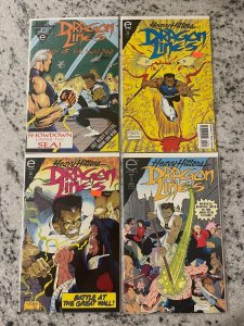Lot Of 4 Dragon Lines Marvel Epic Comic Books # 1 2 3 + # 2 Martial Arts RH1