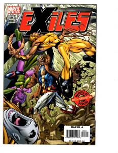 5 Exiles Marvel Comic Books # 71 72 73 74 75 X-Men Daken House of M Blink BH31