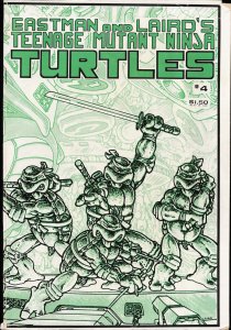 Teenage Mutant Ninja Turtles #4 (1985) Teenage Mutant Ninja Turtles