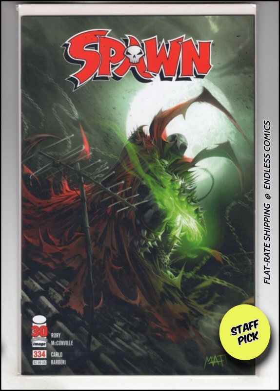 Spawn #334 (2022)  AWESOME Mattina Main Cover {A}    - [103•SB#6]