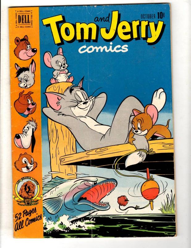 Tom & Jerry Comics # 87 FN/VF Dell Comic Book Cat & Mouse Funny Animal JL2