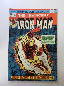 Iron Man #71 (1974) VG/FN condition MVS intact rusty staples