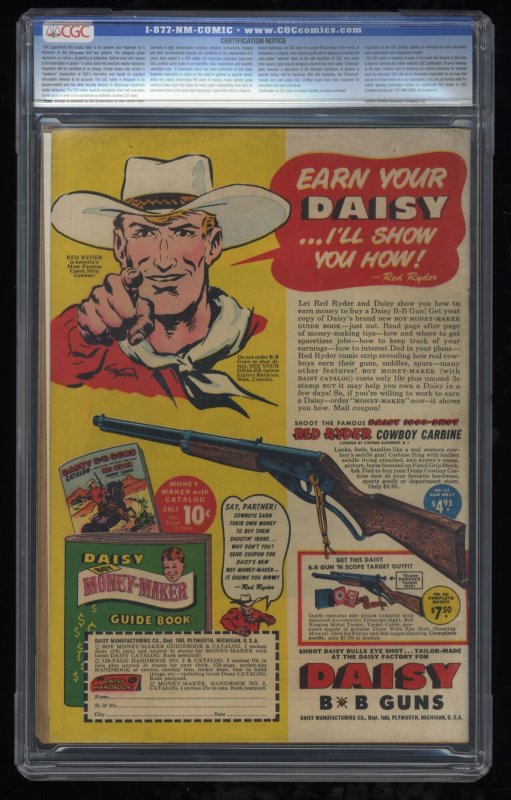 Batman #59 CGC VG/FN 5.0 Cream To Off White 1st Deadshot!