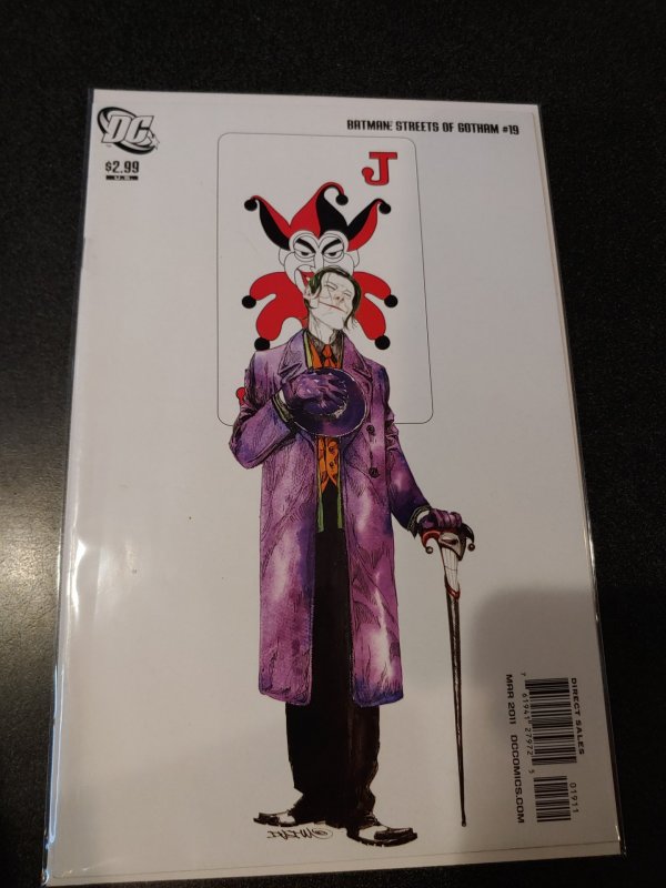Batman: Streets of Gotham #19 JOKER COVER