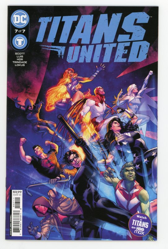 Titans United #1,2,3,4,5,6,7 1-7 Superboy Starfire Nightwing NM