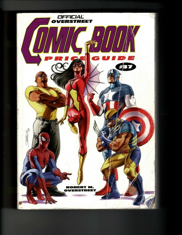 Official Overstreet Comic Book Price Guide # 37 Gemstone Publishing JK9