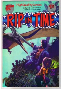 RIP IN TIME #1, VF+, Richard Corben, Fantagor, Dinosaurs, 1986, more in store