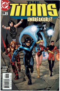 The Titans #39 (1999 v1) Cyborg Flash NM