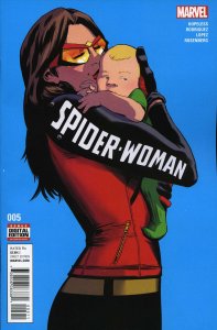 Spider-Woman (6th Series) #5 VF ; Marvel | Baby Cover