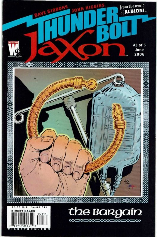 Thunderbolt Jaxon #1,2,3,4,5 Wildstorm Dave Gibbons Full Run NM