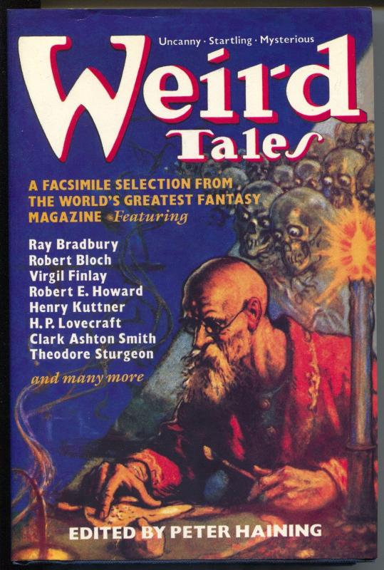 Weird Tales 1990-edited by Peter Haining-1st edition-Lovecraft-RE Howard-VF/NM