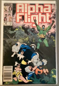 Alpha Flight #30 Newsstand Edition (1986)