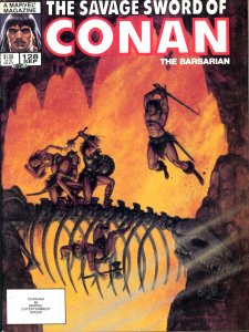 Savage Sword of Conan #128 Marvel Comics 1986 FN/VF