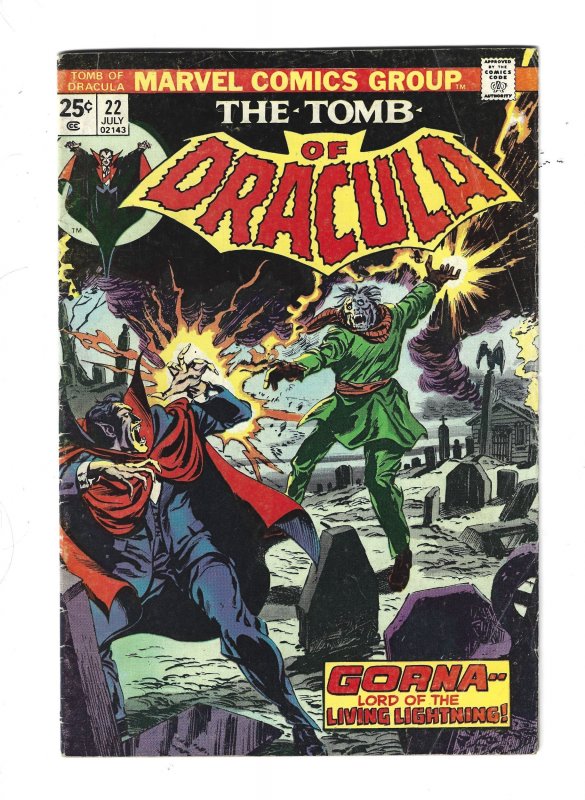 Tomb of Dracula #22 (1974) abc