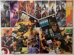 SIEGE 1-4 + SIEGE: EMBEDDED 1-4 + 8 ONE-SHOTS | 17 TOTAL | VF TO VF/NM