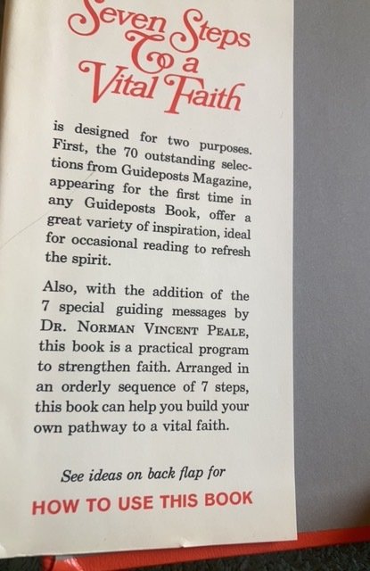 Seven steps to a vital faith, 1965,335p