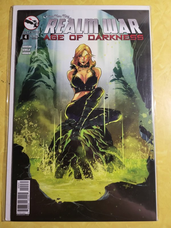 Grimm Fairy Tales presents Realm War Age Of Darkness #4 Cover C (2014)