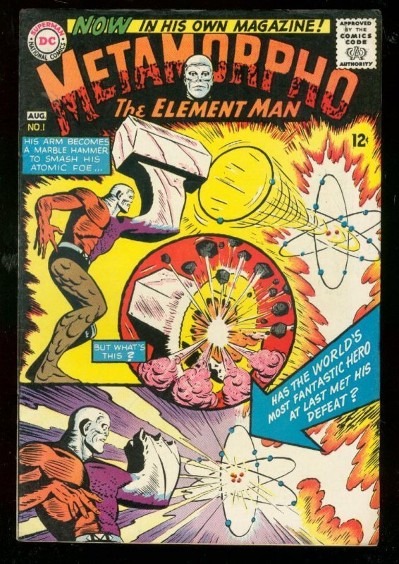 Metamorpho #1 1965-Dc Comics-Elemental Man--Atomic VF- | Comic