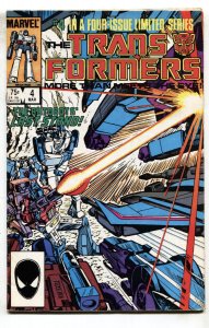 TRANSFORMERS #4--comic book--1985--Marvel