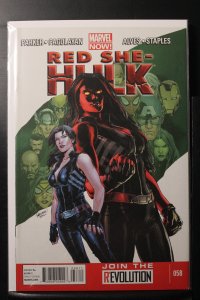 Red She-Hulk #58 Second Printing Variant (2012)